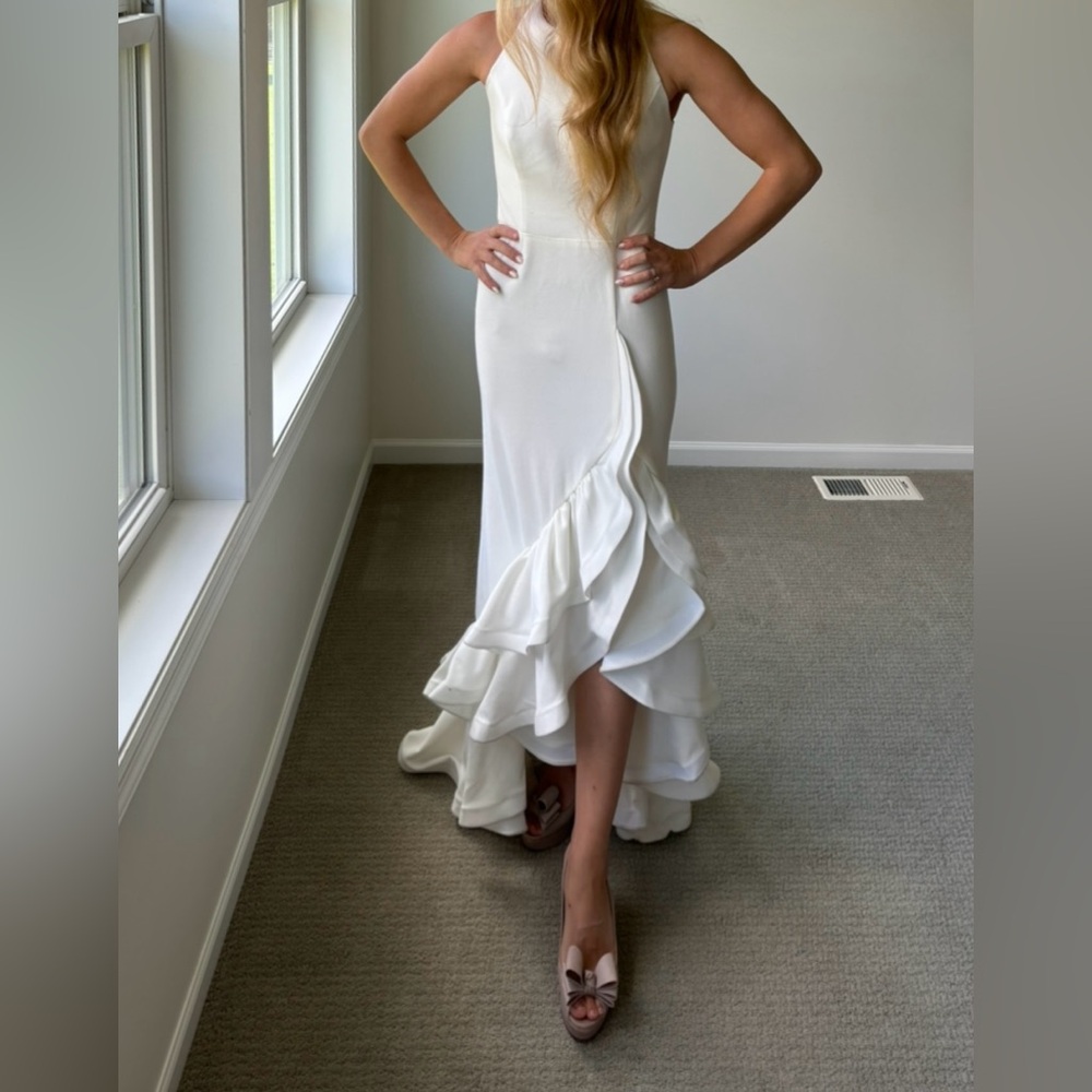 Stunning white gown